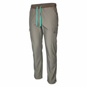 Figs Women's scrub work pants Gray Straight Leg NWOT SIZE Large petite 27L